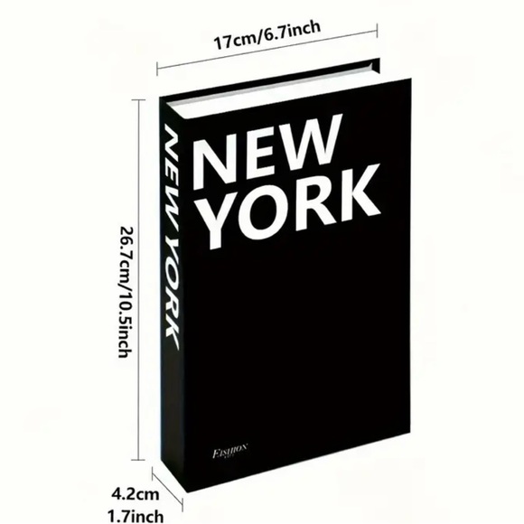 3pc Luxury Faux Book Set - Picture 6 of 7